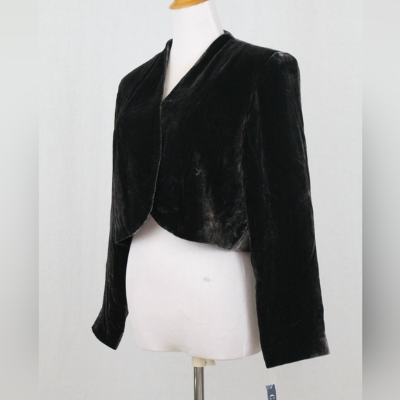 Vintage Carol Horn Workshop gilet éléphant brodé de sequins